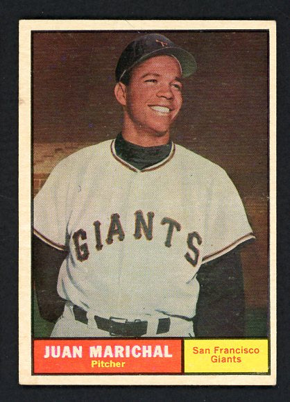 1961 Topps Baseball #417 Juan Marichal Giants EX-MT 464109