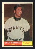 1961 Topps Baseball #417 Juan Marichal Giants EX-MT 464109