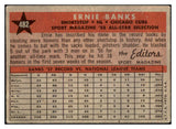 1958 Topps Baseball #482 Ernie Banks A.S. Cubs VG/VG-EX 464135