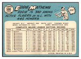 1965 Topps Baseball #500 Eddie Mathews Braves VG/VG-EX 464170