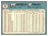 1965 Topps Baseball #205 Warren Spahn Mets NR-MT 464171