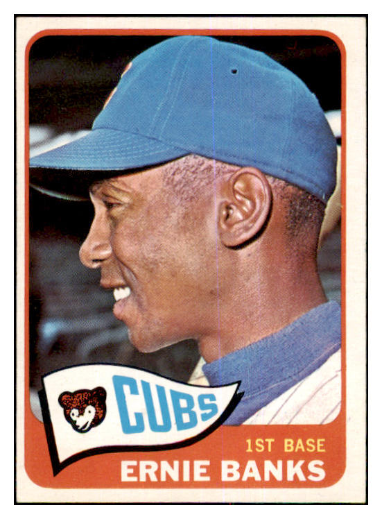 1965 Topps Baseball #510 Ernie Banks Cubs EX+/EX-MT 464180