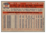 1957 Topps Baseball #030 Pee Wee Reese Dodgers VG-EX 464198