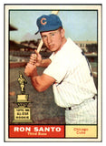 1961 Topps Baseball #035 Ron Santo Cubs EX-MT 464210