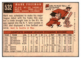 1959 Topps Baseball #532 Mark Freeman A's GD-VG 464230