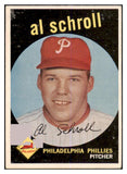 1959 Topps Baseball #546 Al Schroll Phillies GD-VG 464231