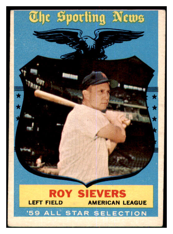 1959 Topps Baseball #566 Roy Sievers A.S. Senators GD-VG 464232