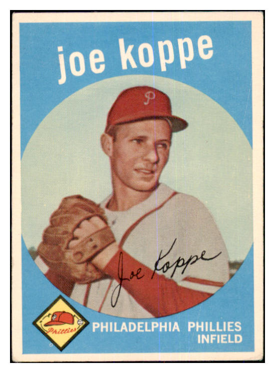 1959 Topps Baseball #517 Joe Koppe Phillies VG 464236