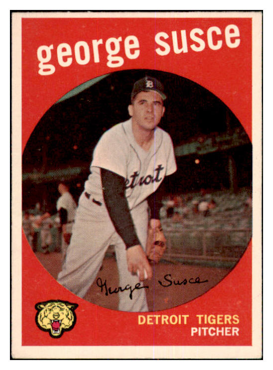 1959 Topps Baseball #511 George Susce Tigers VG-EX 464246