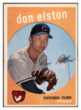 1959 Topps Baseball #520 Don Elston Cubs VG-EX 464256