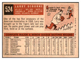 1959 Topps Baseball #524 Larry Osborne Tigers VG-EX 464258