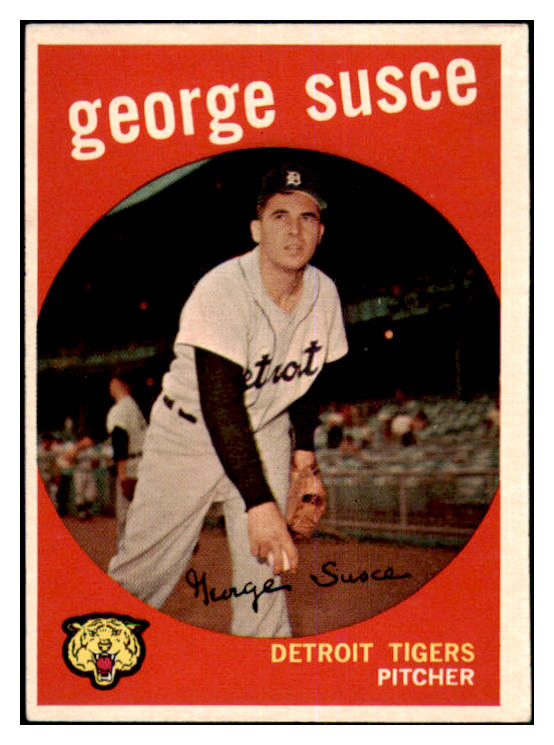 1959 Topps Baseball #511 George Susce Tigers NR-MT 464284