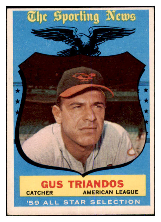 1959 Topps Baseball #568 Gus Triandos A.S. Orioles NR-MT 464285