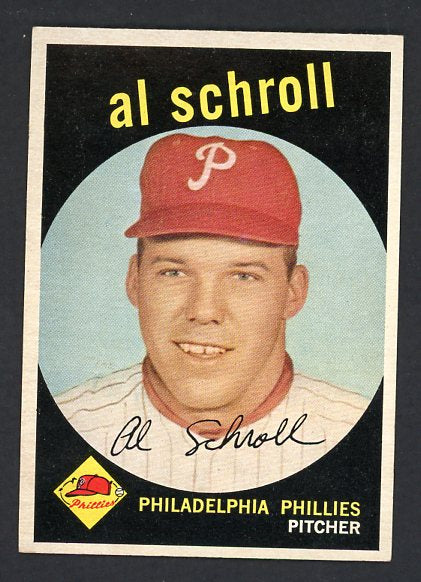 1959 Topps Baseball #546 Al Schroll Phillies NR-MT 464288