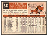 1959 Topps Baseball #547 Jim Baxes Dodgers NR-MT 464292