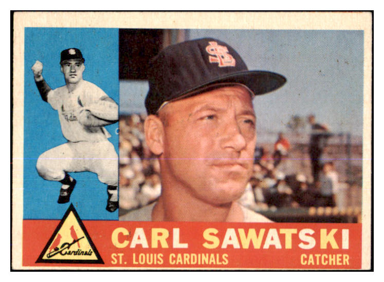 1960 Topps Baseball #545 Carl Sawatski Cardinals VG 464314