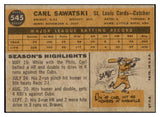 1960 Topps Baseball #545 Carl Sawatski Cardinals VG 464314