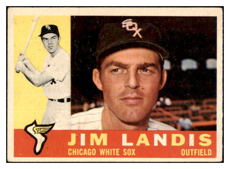 1960 Topps Baseball #550 Jim Landis White Sox VG-EX 464333