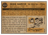 1960 Topps Baseball #532 Mike Garcia White Sox VG-EX 464343