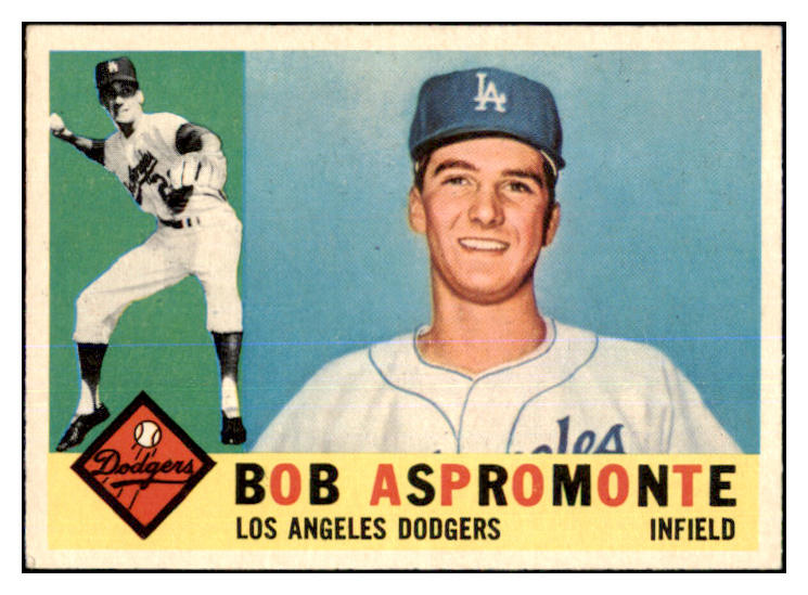 1960 Topps Baseball #547 Bob Aspromonte Dodgers EX-MT 464355