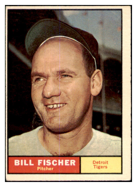 1961 Topps Baseball #553 Bill Fischer Tigers GD-VG 464362