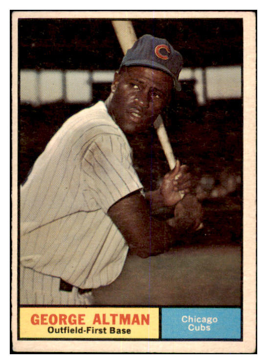 1961 Topps Baseball #551 George Altman Cubs VG-EX 464379