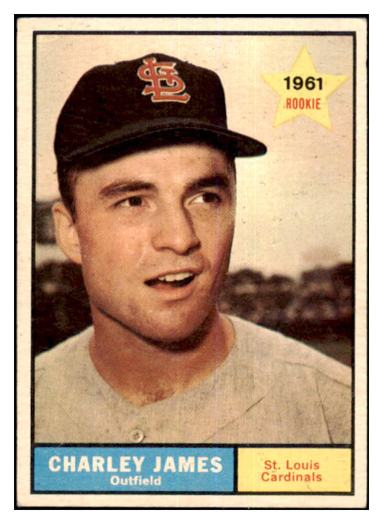 1961 Topps Baseball #561 Charley James Cardinals VG-EX 464380