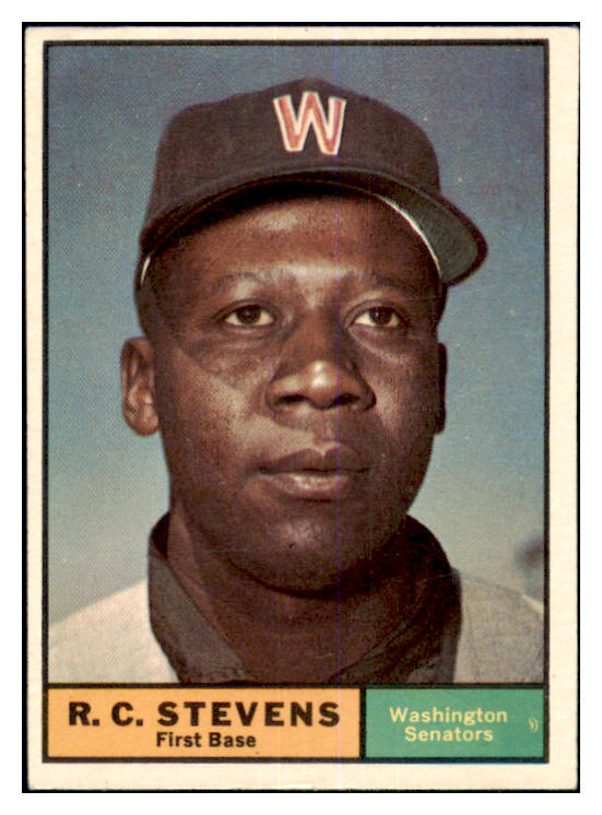 1961 Topps Baseball #526 R.C. Stevens Senators NR-MT 464393