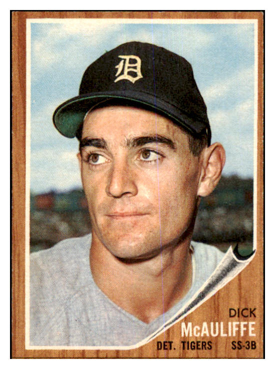 1962 Topps Baseball #527 Dick McAuliffe Tigers NR-MT 464422