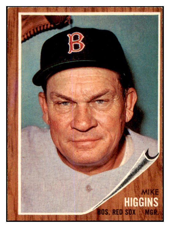 1962 Topps Baseball #559 Mike Higgins Red Sox EX 464444