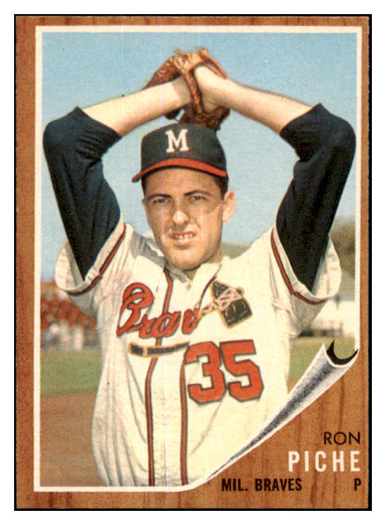 1962 Topps Baseball #582 Ron Piche Braves NR-MT 464447