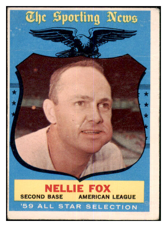 1959 Topps Baseball #556 Nellie Fox A.S. White Sox GD-VG 464454