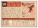 1959 Topps Baseball #509 Norm Cash White Sox VG-EX 464458