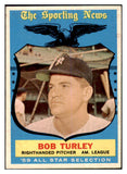 1959 Topps Baseball #570 Bob Turley A.S. Yankees EX-MT 464472