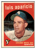 1959 Topps Baseball #310 Luis Aparicio White Sox EX 464476