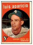 1959 Topps Baseball #310 Luis Aparicio White Sox EX 464481