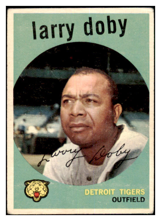 1959 Topps Baseball #455 Larry Doby Tigers VG-EX 464496