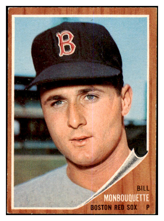 1962 Topps Baseball #580 Bill Monbouquette Red Sox EX-MT 464511