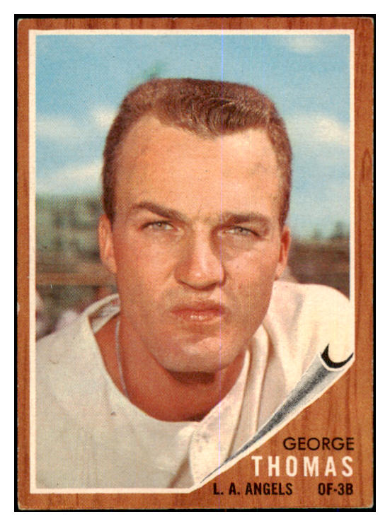 1962 Topps Baseball #525 George Thomas Angels EX-MT 464513