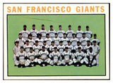 1964 Topps Baseball #257 San Francisco Giants Team NR-MT 464550