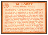 1964 Topps Baseball #232 Al Lopez White Sox NR-MT 464551