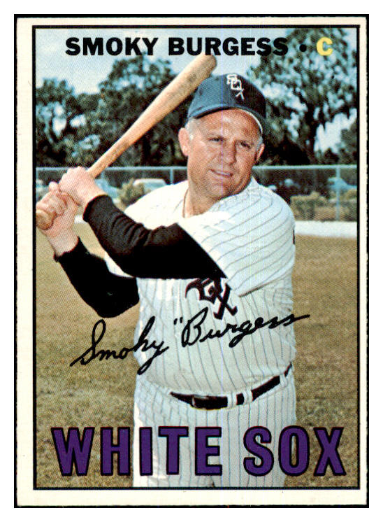 1967 Topps Baseball #506 Smoky Burgess White Sox EX-MT 464567