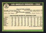 1967 Topps Baseball #503 Los Angeles Dodgers Team EX-MT 464570