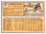 1963 Topps Baseball #468 Carroll Hardy Colt .45s EX 464588