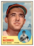 1963 Topps Baseball #563 Mike McCormick Orioles EX-MT 464654