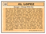 1963 Topps Baseball #458 Al Lopez White Sox EX 464670