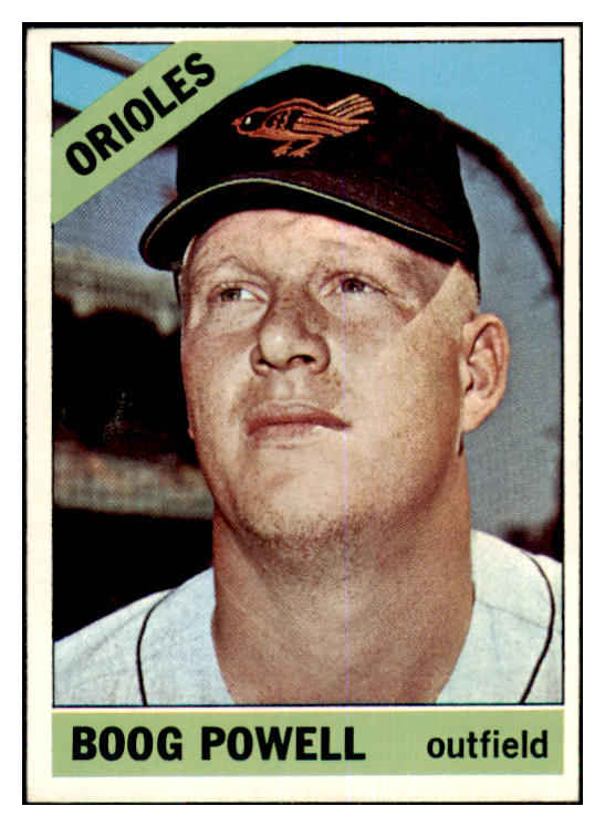 1966 Topps Baseball #167 Boog Powell Orioles EX 464701