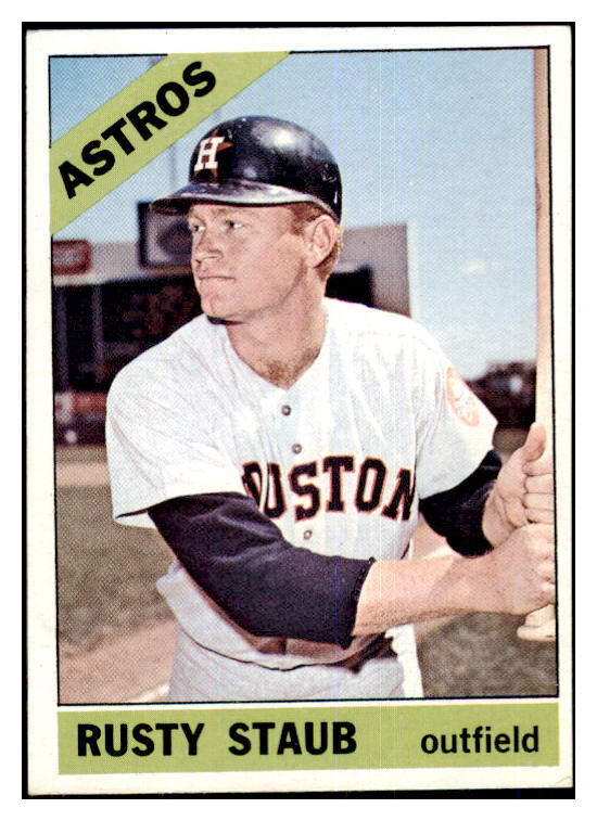 1966 Topps Baseball #106 Rusty Staub Astros EX 464702