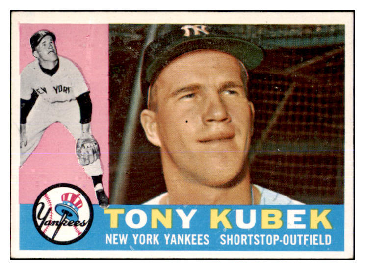 1960 Topps Baseball #083 Tony Kubek Yankees EX 464709