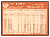 1964 Topps Baseball #222 Billy Pierce Giants EX 464728